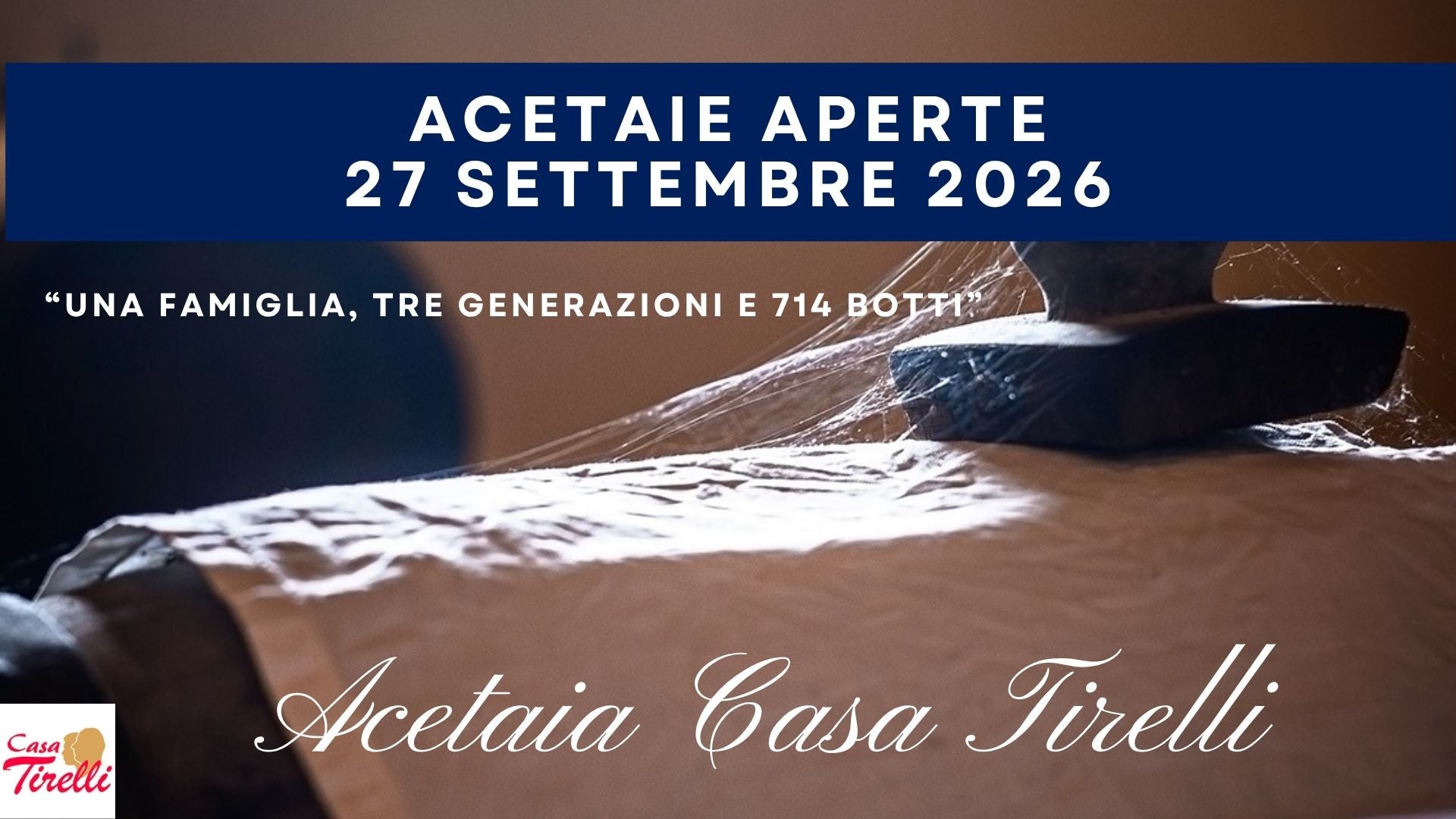 Domenica 27 Settembre torna Acetaie Aperte 2026
