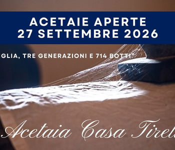 Domenica 27 Settembre torna Acetaie Aperte 2026