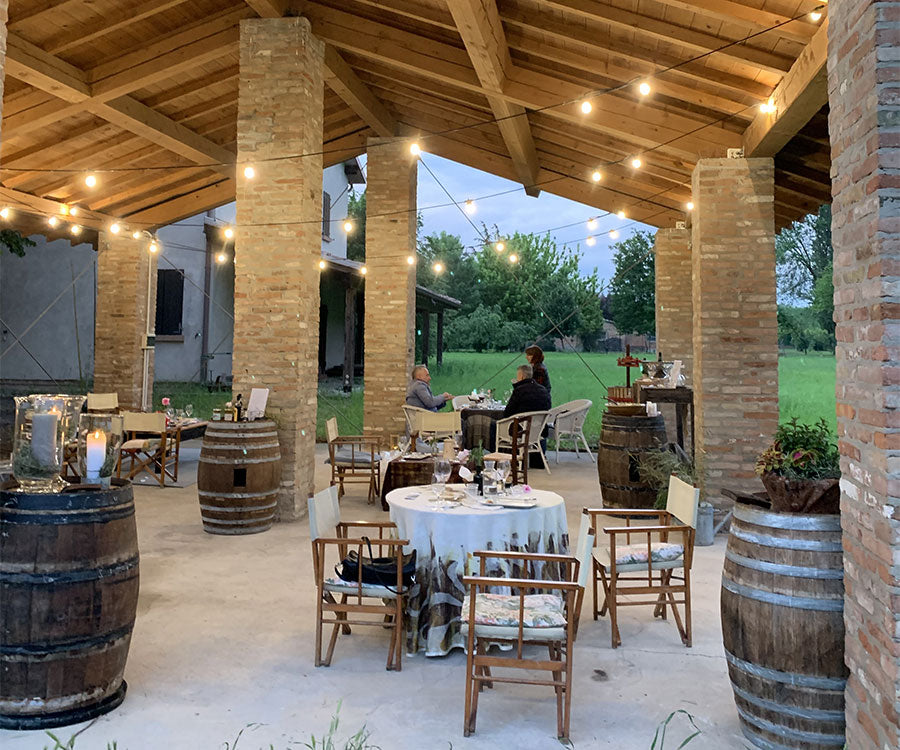 Aperitivo in acetaia Casa Tirelli